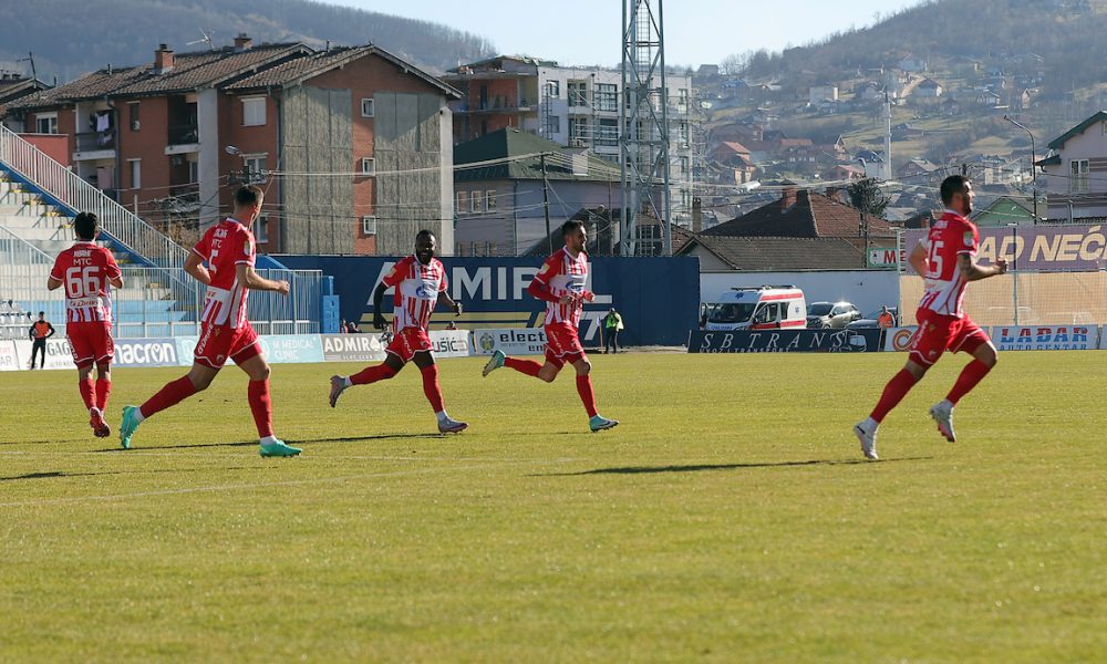 POGODAK KAPITENA Zvezda vodi od devetog minuta, Kanga pogodio Dragovića u trepavicu (VIDEO)