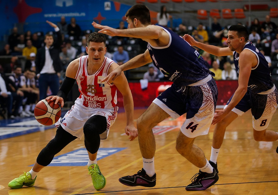 ZVEZDA JE PRVI FINALISTA Crveno-beli rutinski odradili posao, Čačak 94 nije imao snage za novo čudo (VIDEO)