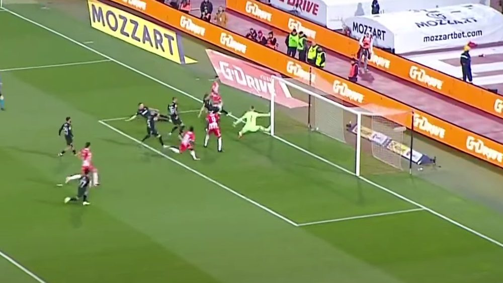 STATIVA SPASILA PARTIZAN Sjajan prodor Ivanića i odlična intervencija Markovića (VIDEO)