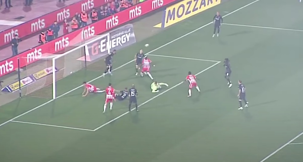 KOVAČEVIĆ ISPRAVIO GREŠKU JOVANOVIĆA Štoper Partizana sa gol linije zaustavio pokušaj Bukarija (VIDEO)