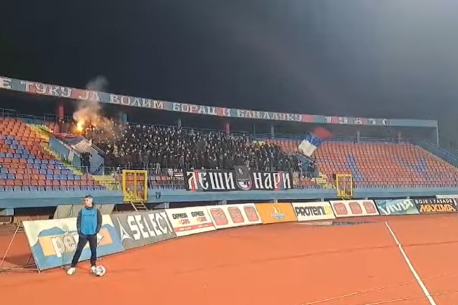 FOTO-UBOD „Lešinari“ na „rajskom ostrvu“, ali domaći navijači baš „grme“ (VIDEO)