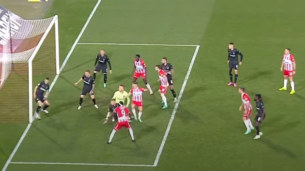 KARAMBOL PRED GOLOM PARTIZANA Zvezdu milimetri delili do novog vođstva (VIDEO)