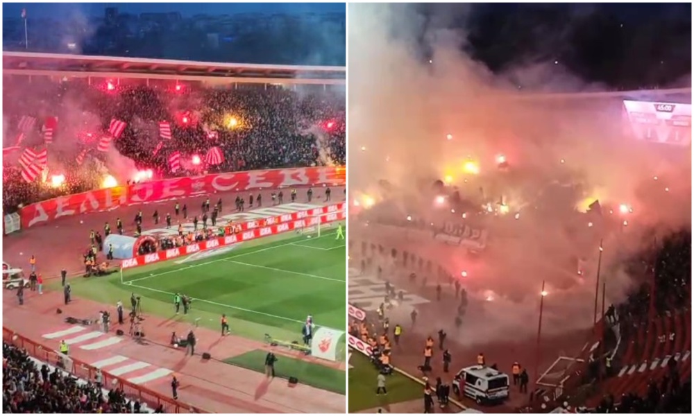 PRVO SEVER PA JUG „Marakana“ okovana dimom, „krivi“ su Spajić i Saldanja (VIDEO)
