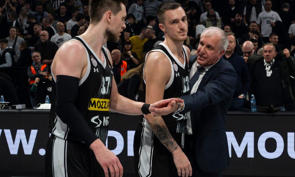ŽELJKO NE MORA DA BRINE ZA SVOG NASLEDNIKA Dečak „kao mator“ objasnio kako Partizan mora protiv Efesa, a onda pogodio najboljeg igrača (VIDEO)