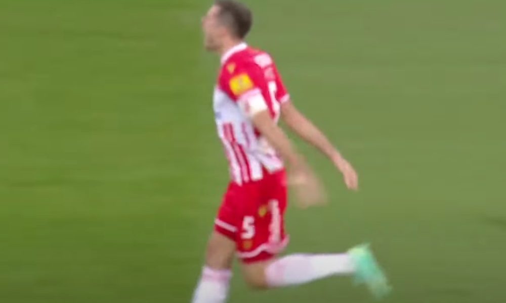 ZVEZDA NAPLATILA INICIJATIVU Spajić pogodio za vođstvo crveno-belih, Jovanović potpuno nemoćan (VIDEO)