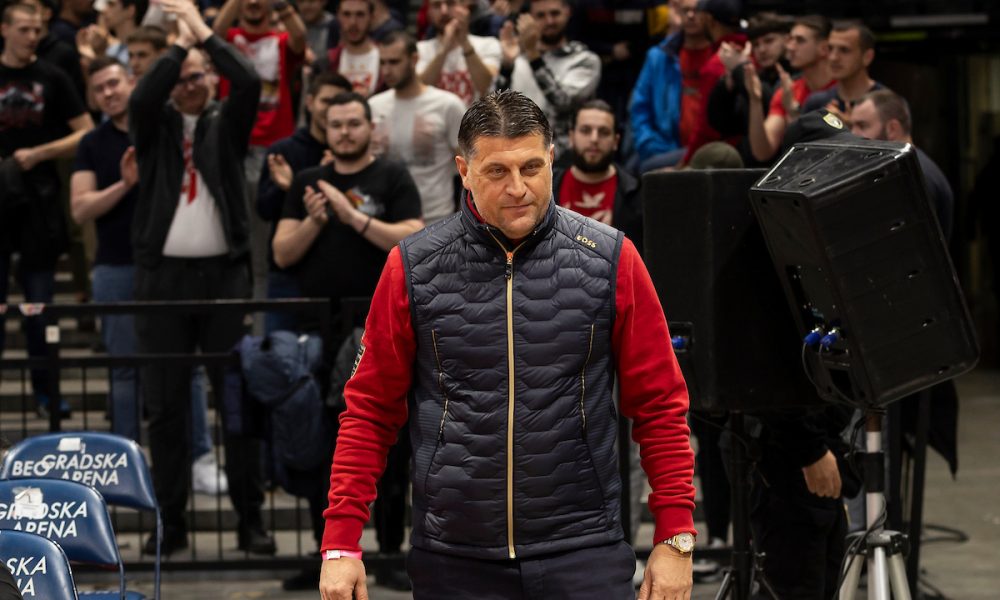 MILOJEVIĆ DOŠAO DA PODRŽI KOŠARKAŠE Publika ovacijama pozdravila trenera fudbalera Crvene zvezde (VIDEO)