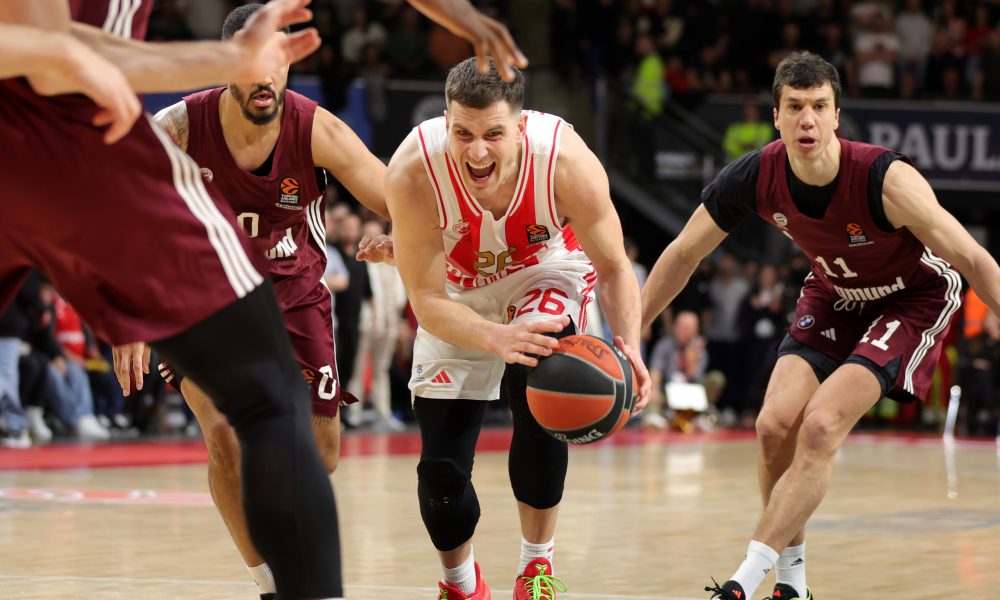 AKO VAM, OSIM TABELE, TREBA DOKAZ DA JE ZVEZDA DNO EVROLIGE Ni sa najgorim ekipama nema pozitivan skor!