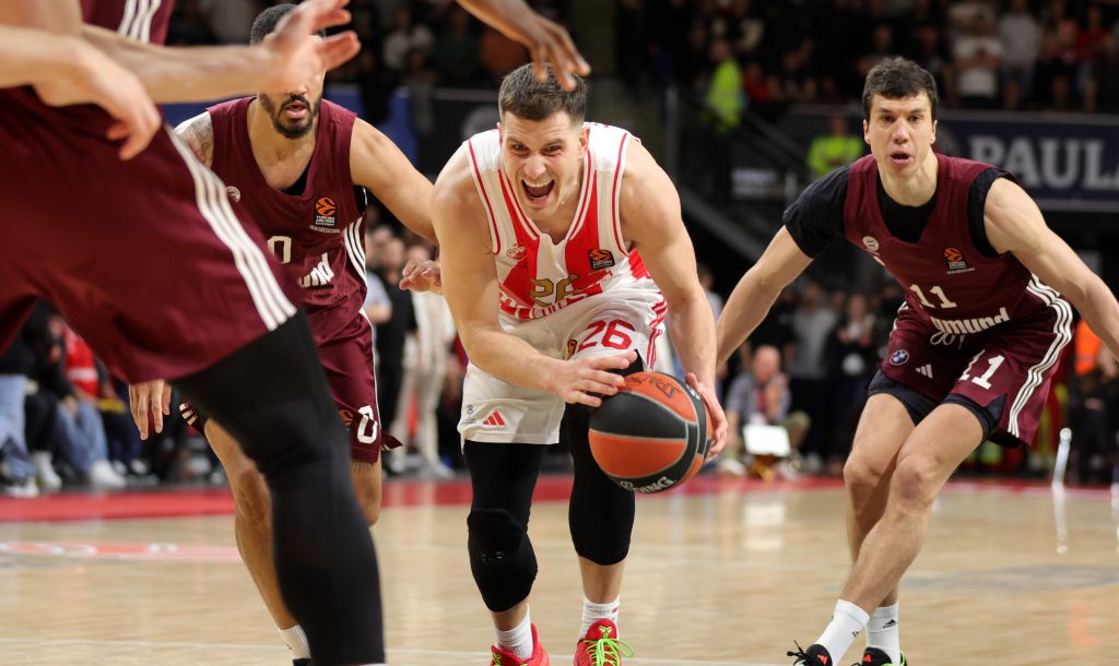 AKO VAM, OSIM TABELE, TREBA DOKAZ DA JE ZVEZDA DNO EVROLIGE Ni sa najgorim ekipama nema pozitivan skor!