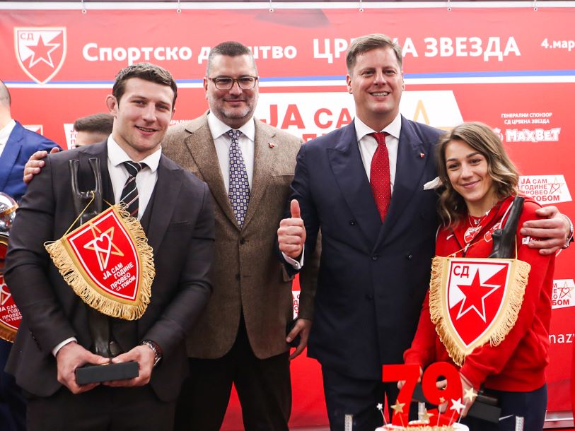 Sportsko društvo Crvena zvezda i MaxBet nagradili najbolje (FOTO+VIDEO)