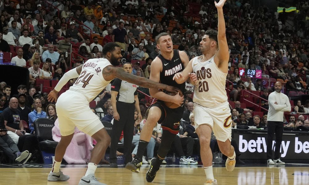 NBA LIGA Jovićev Majami „pregazio“ Klivlend, Adetokumbo vratio Jokića na prvo mesto Zapada (VIDEO)