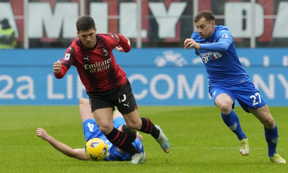SERIJA A Jović se vratio u tim, Milan slavio