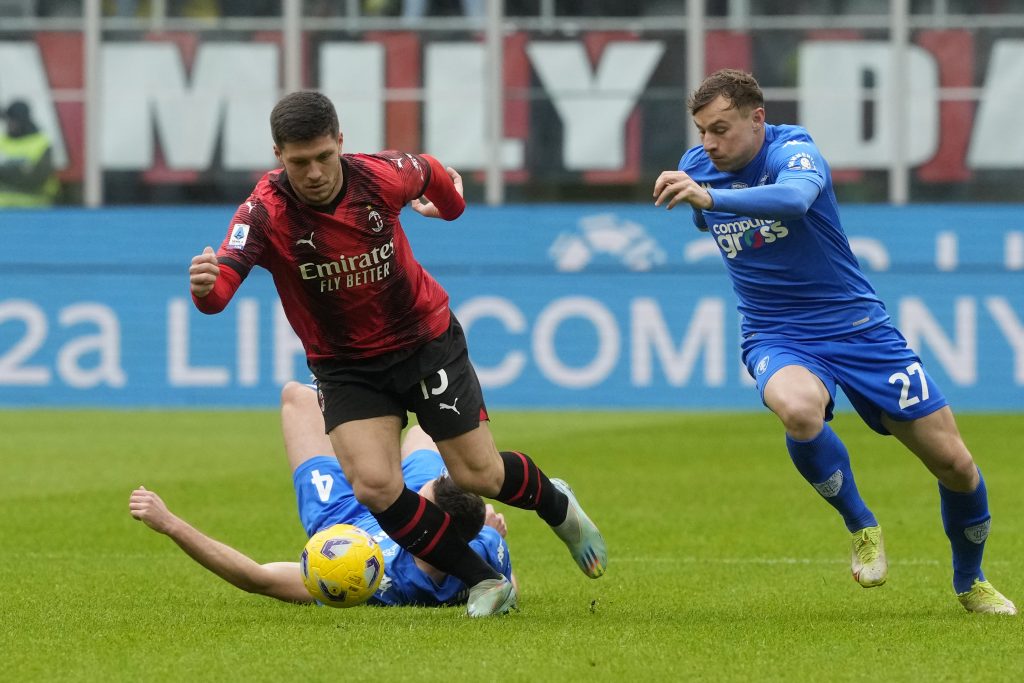 SERIJA A Jović se vratio u tim, Milan slavio