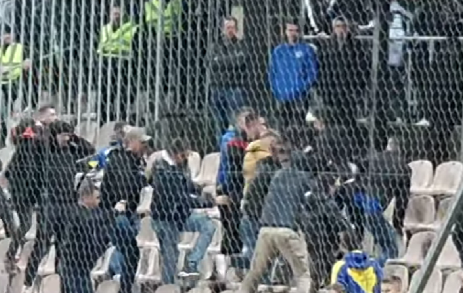 HAOS U ZENICI BIH šokantno ispala od Ukrajine, pa onda izbila opšta tuča na tribinama (VIDEO)