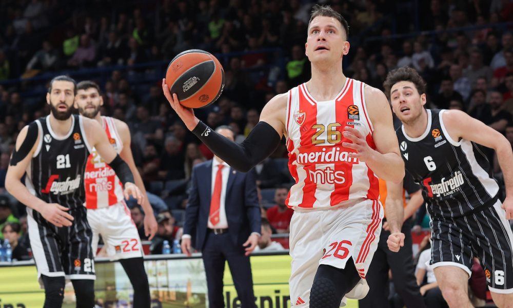 PREKID CRNE SERIJE Zvezda „na krilima“ raspucanog Nedovića nadigrala Virtus u Areni! (VIDEO)