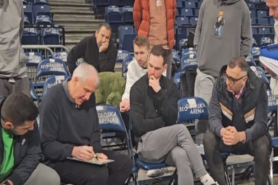 NE TREPĆU Gledaj vamo! Željko Obradović ugostio polaznike Evroligine akademije (VIDEO)