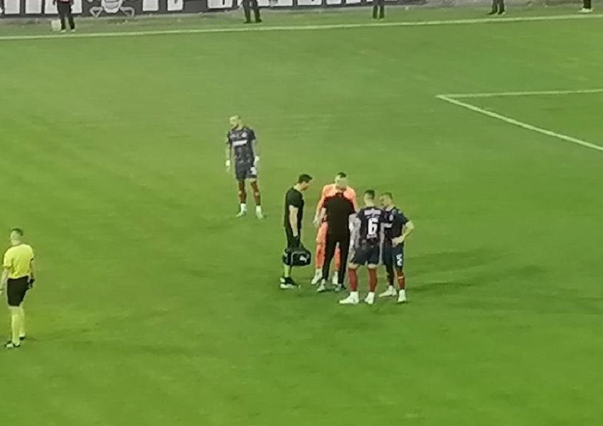 PROBLEM PRED DERBI Povredio se prvi golman Partizana! Teren napustio u 39. minutu