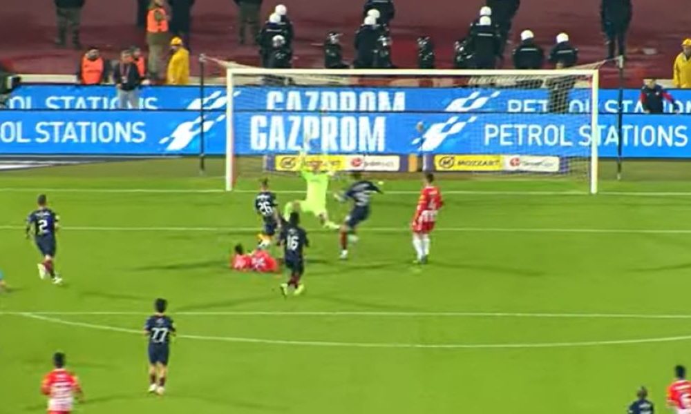 PARTIZANOVA HOBOTNICA Jovanović odličnim odbranama sprečio debakl crno-belih (VIDEO)