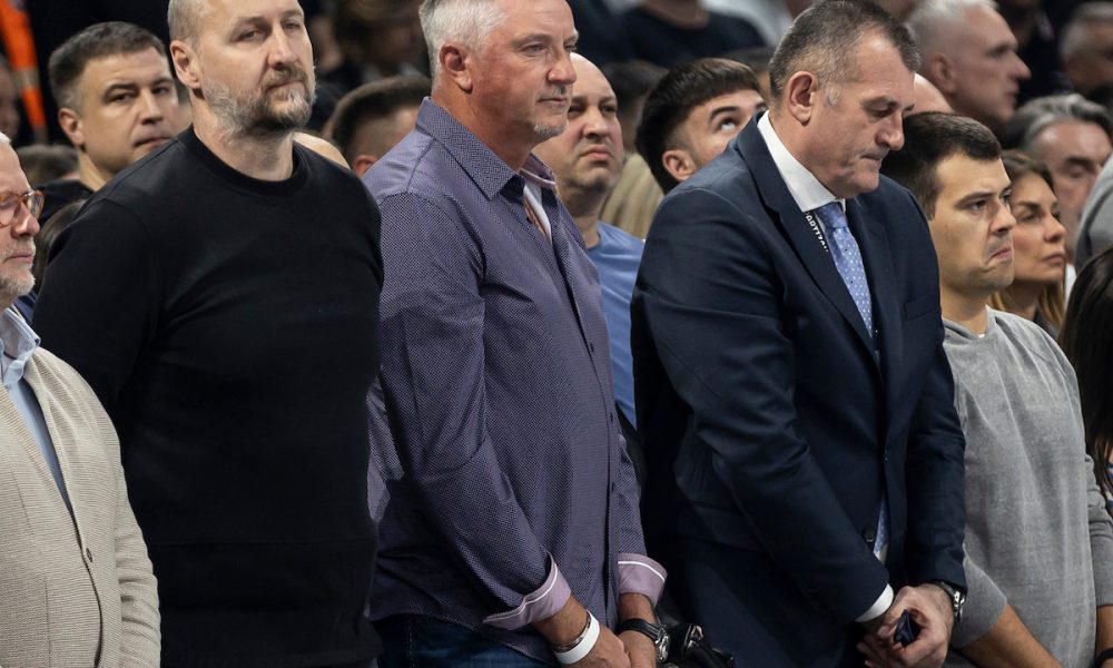 Poruka na zidu Arene, ko ju je ostavio? Na udaru Dino Rađa i čelnici Partizana! (FOTO)