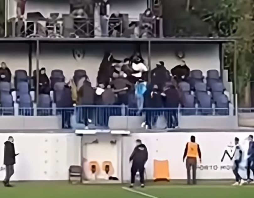VIP PESNIČENJE Izbila tuča u loži na utakmici crnogorske lige (VIDEO)