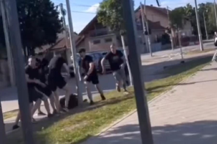 NOVOSADSKO USIJANJE Tuča „grobara“ i „frimaša“ uoči finala Kupa! Jedan je ostao… (VIDEO)
