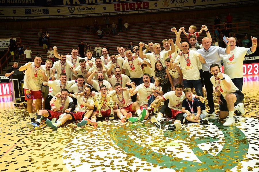 NASTAVAK DOMINACIJE Rukometaši Vojvodine 11. put uzastopno šampioni države (VIDEO)