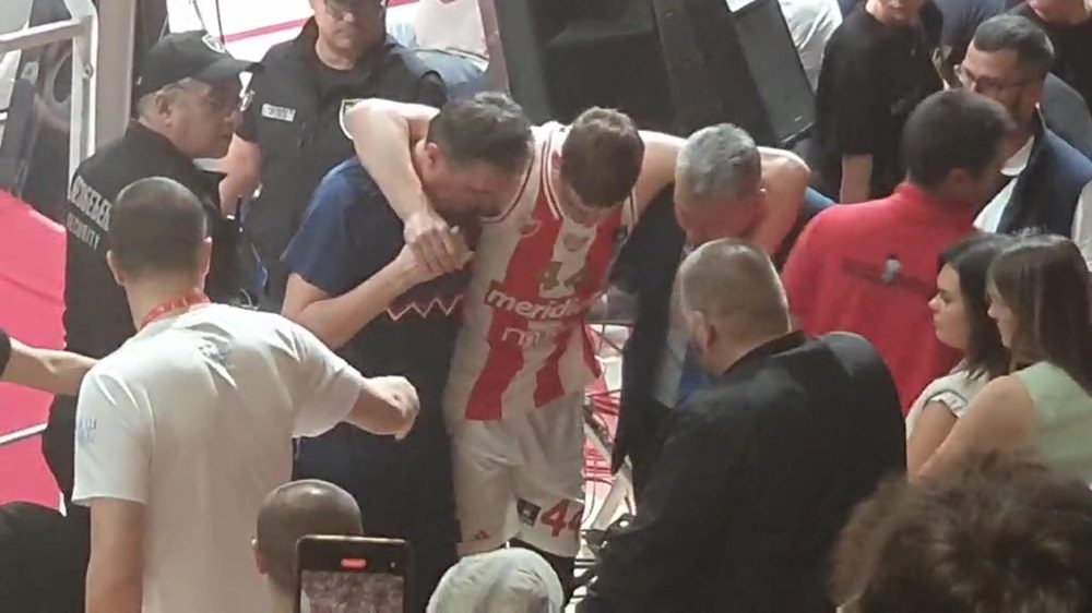 KATASTROFA Topić se povredio, da li je zbog Zvezde ugrozio NBA karijeru? (VIDEO)