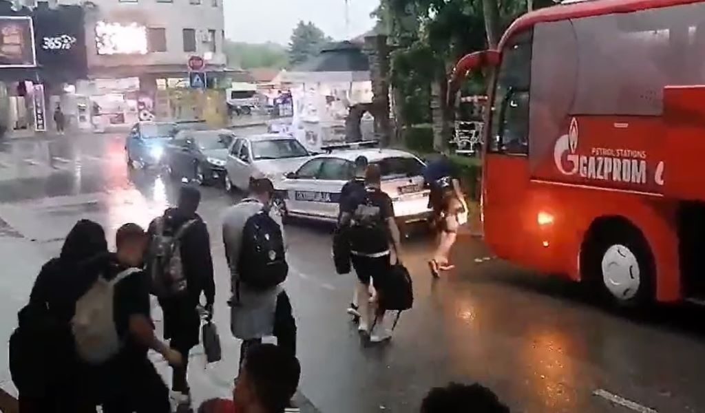Zvezda krenula na meč, karta jutros vredela 100 evra (VIDEO)