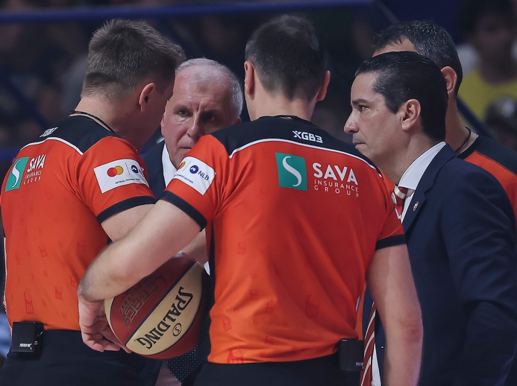 POZNATI ARBITRI ZA EVROLIGAŠKI DERBI Evo ko će da sudi Zvezdi i Partizanu u četvrtak