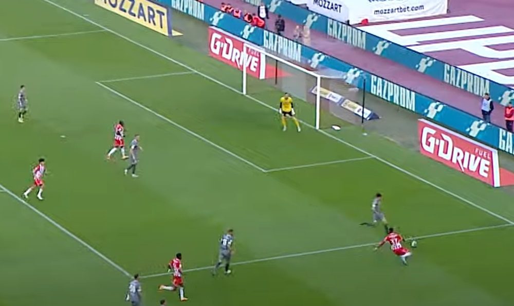 ODLIČAN POČETAK NA MARAKANI Zvezda povela „štiklom“ Ndiajea, Đurić doneo izjednačenje Kragujevčanima (VIDEO)