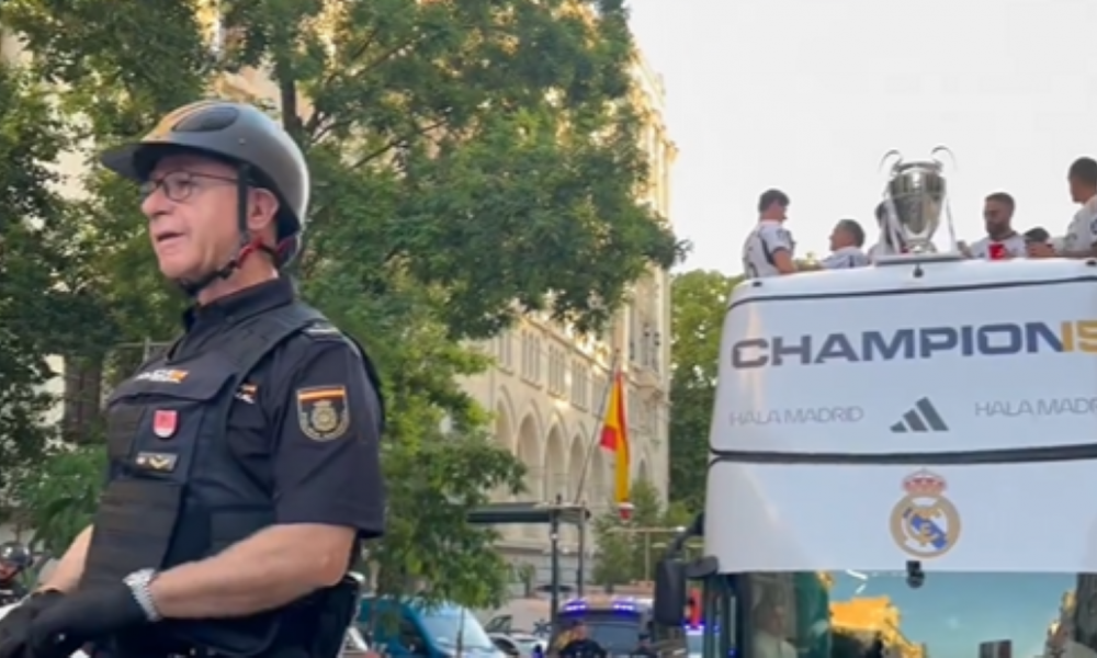 HIT PRIČA IZ MADRIDA Dok su igrači Reala slavili, na konju ih je čuvao otac heroja iz Londona (VIDEO)