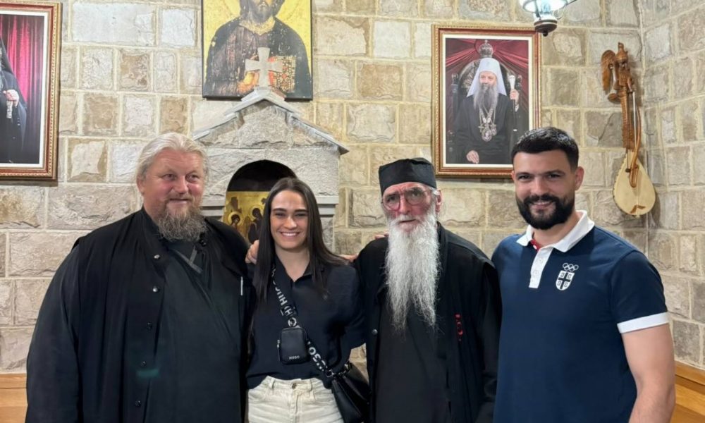 Sara Ćirković po blagoslov na Ostrog, pa po zlato u Pariz