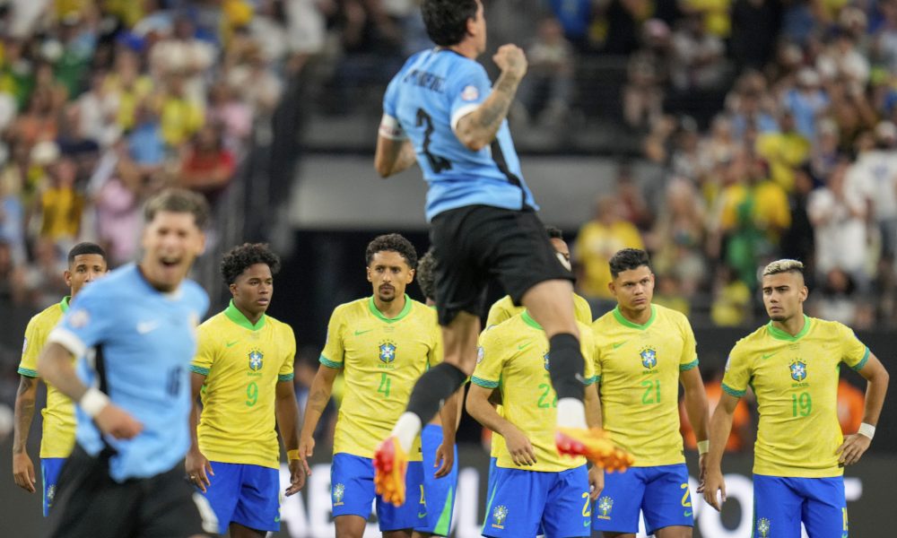KOPA AMERIKA Urugvaj i „Ludak“ režirali senzaciju! „Nebeskoplavi“ posle penala eliminisali Brazil i otišli u polufinale (VIDEO)
