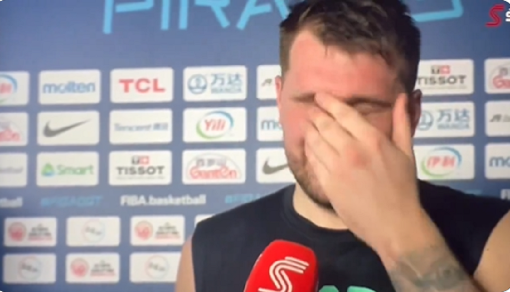 ZABORAVIO DA JE PRED KAMERAMA Dončić: A, za*ebo sam! Ups! (VIDEO)
