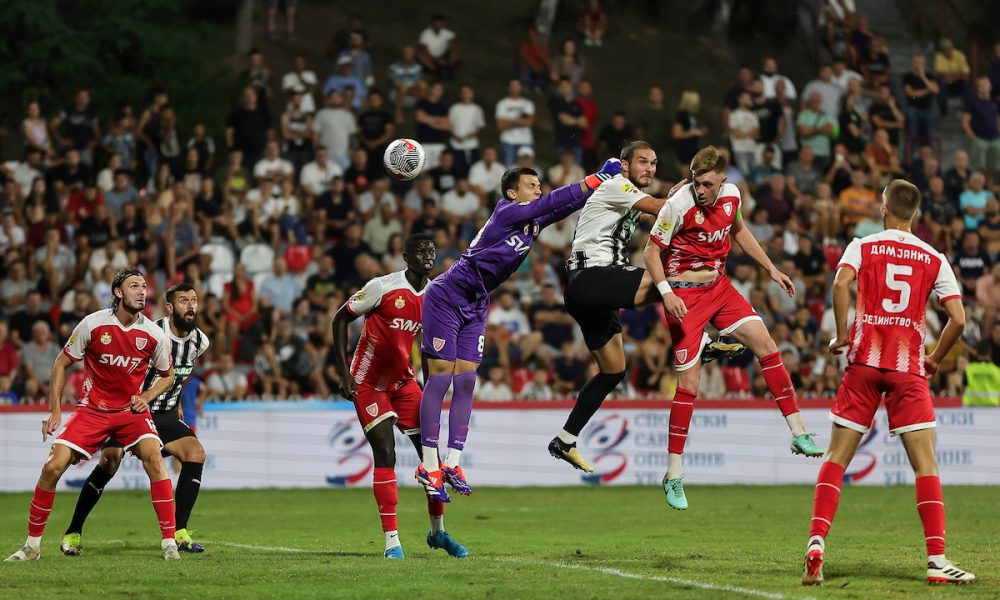 KAKAV MEČ ZA ĐORĐA JOVANOVIĆA Natho je ponovo bio asistent, Partizan vodi sa 4:0 (VIDEO)