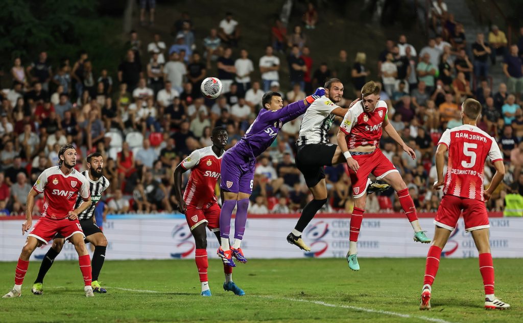KAKAV MEČ ZA ĐORĐA JOVANOVIĆA Natho je ponovo bio asistent, Partizan vodi sa 4:0 (VIDEO)