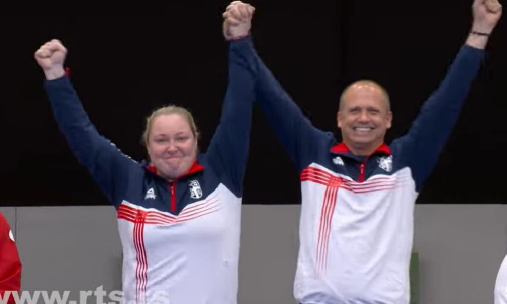 ZORANA NIJE ZADRŽALA SUZE „Bože pravde“ u čast naših strelaca, olimpijskih šampiona (VIDEO)