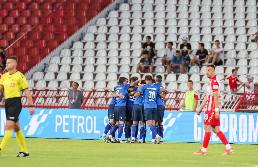 DUPLI ŠOK NA MARAKANI Zvezda ima dva gola manjka protiv Lučanaca! (VIDEO)