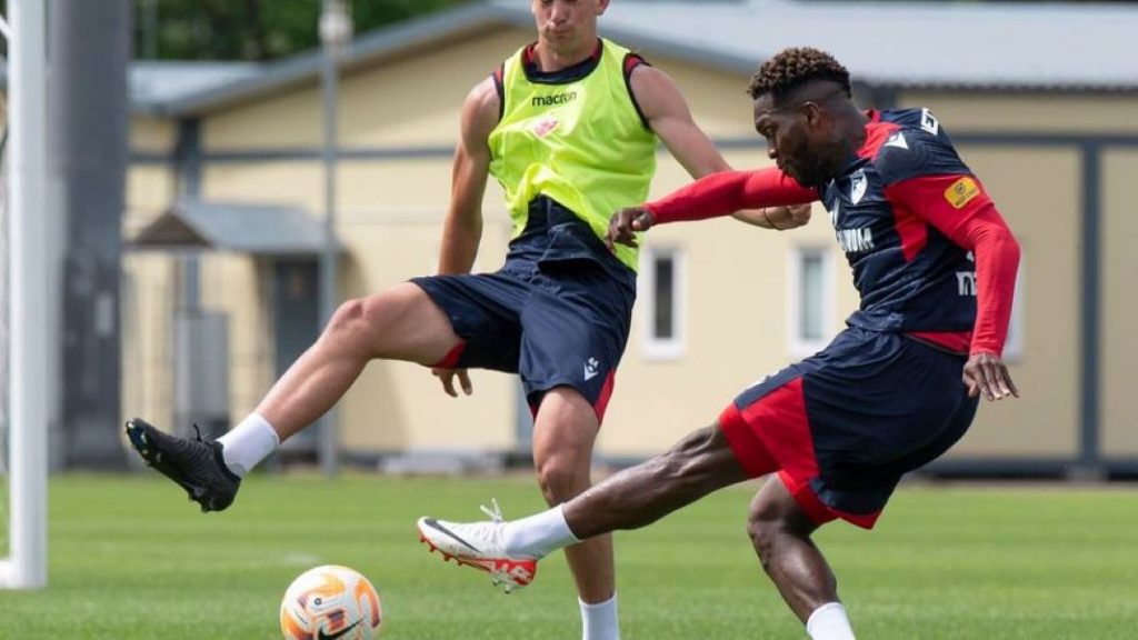 DOBRA VEST Puma počeo da trenira, ali problem sa povredom ima bitan igrač Zvezde (FOTO)