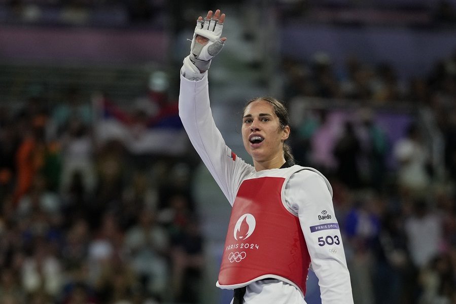 SREBRNA ALEKSANDRA Srpska tekvondistkinja izgubila u finalu, ali je obezbedila Srbiji treću medalju