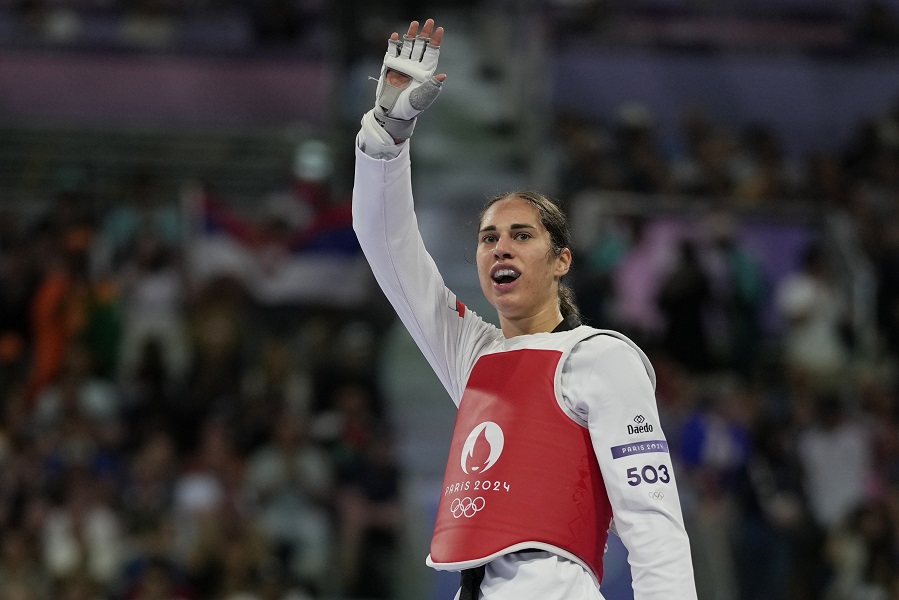 SREBRNA ALEKSANDRA Srpska tekvondistkinja izgubila u finalu, ali je obezbedila Srbiji treću medalju