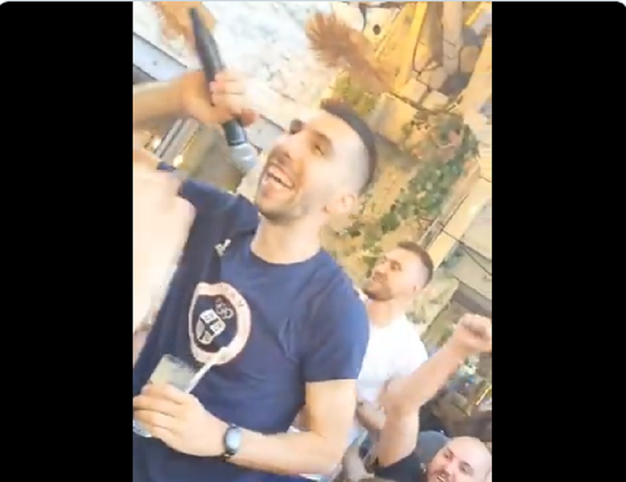 BOGDAN ZAPEVAO „SVE ZA LJUBAV, SVE ZA PARTIZAN“ Odgovorio mu odmah Dobrić, podržao ga Petrušev! Znači li to šta? (VIDEO)