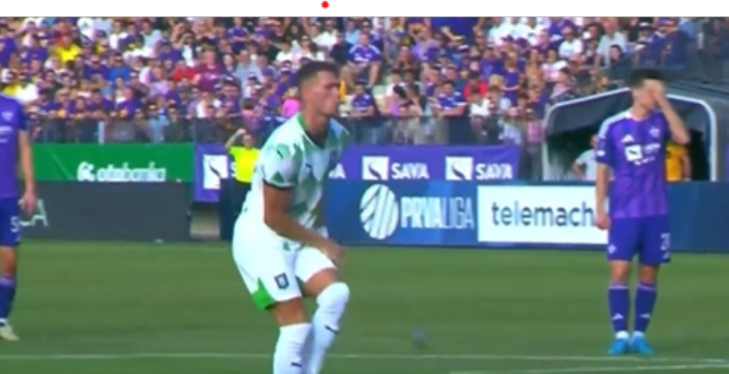 HAOS NA SLOVENAČKOM DERBIJU Kako da ga sprečiš da pogodi iz penala? Pogodiš ga u međunožje! Remi u Ljudskom vrtu posle prekida i bure (VIDEO)