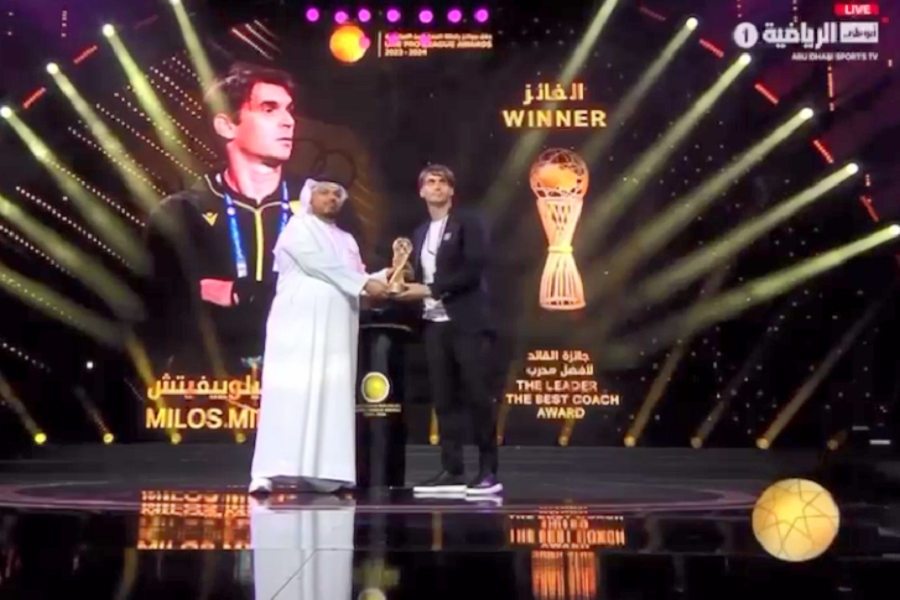 NIJE BILO DILEME Srpski trener posle duple krune dobio još jedan trofej u Emiratima (VIDEO)