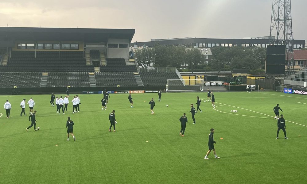 CRVENO-BELI OSETILI BRZU PODLOGU Sjajna atmosfera na Zvezdinom treningu pred Bodo (VIDEO)