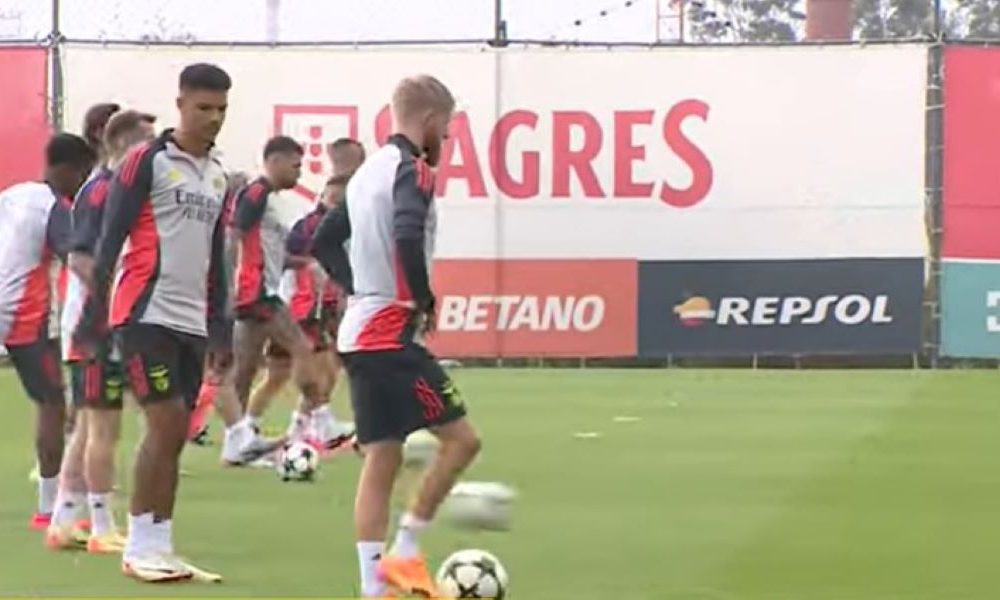 Pogledajte poslednji trening Benfike pred put u Beograd i meč sa Zvezdom (VIDEO)
