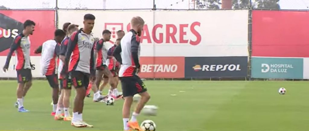 Pogledajte poslednji trening Benfike pred put u Beograd i meč sa Zvezdom (VIDEO)
