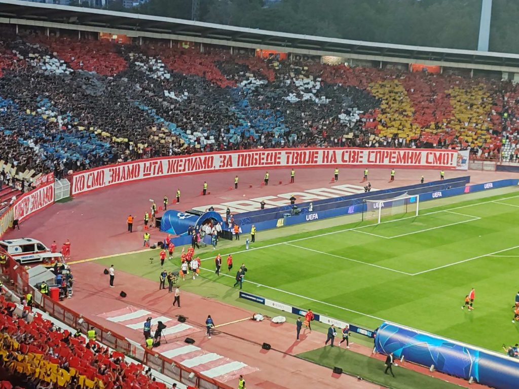 SPEKTAKL NA TRIBINAMA „MARAKANE“ Fenomenalna koreografija severa – „Delije“ poslale SNAŽNU poruku (VIDEO)