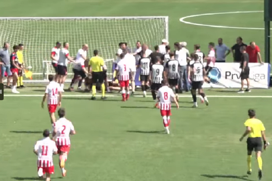 SKANDAL Nemile scene na meču Zvezda – Partizan! Lola Smiljanić dobio crveni karton, zaleteo se prema sudiji… (VIDEO)