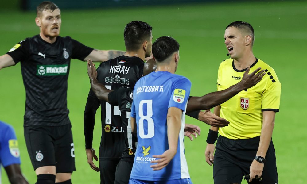 ŠOK ZA CRNO-BELE „Parni valjak“ u završnici prosuo gol prednosti, pa ostao bez bodova protiv OFK Beograda! (VIDEO)