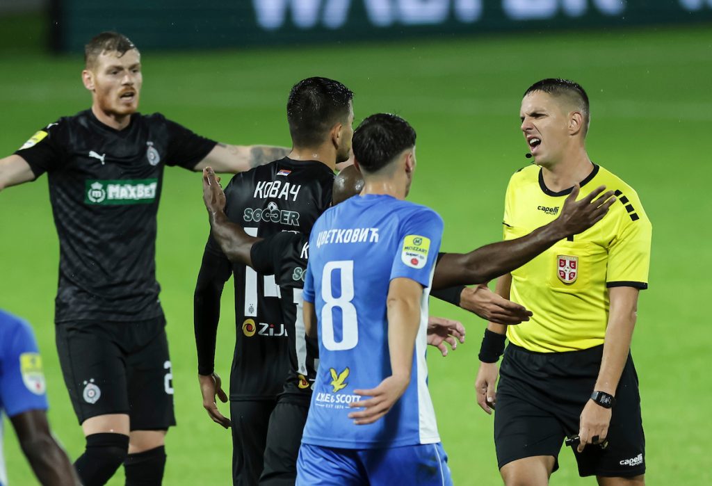 ŠOK ZA CRNO-BELE „Parni valjak“ u završnici prosuo gol prednosti, pa ostao bez bodova protiv OFK Beograda! (VIDEO)